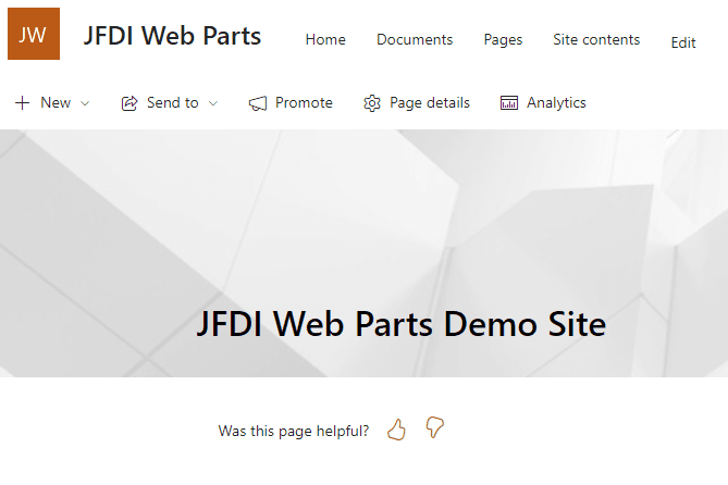 Feedback for SharePoint - use case one