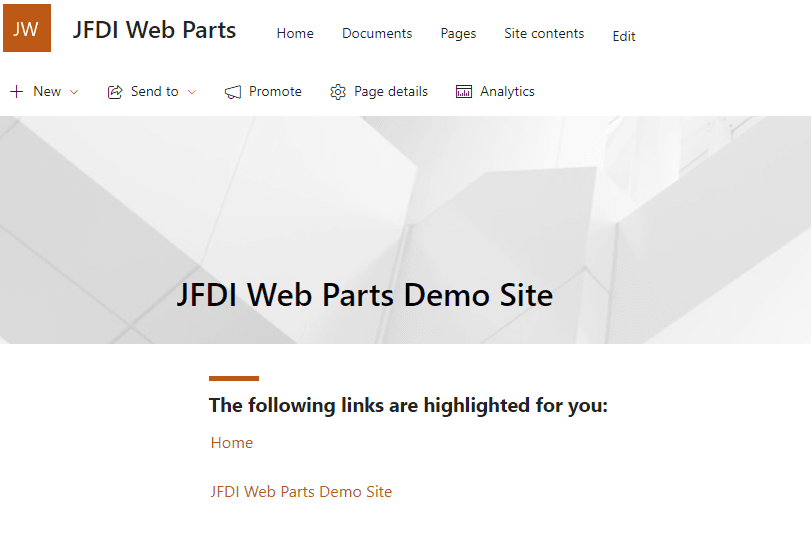 Highlights for SharePoint - Use Case One