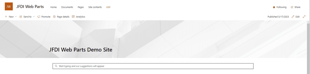 Search Box for SharePoint - Use Case One