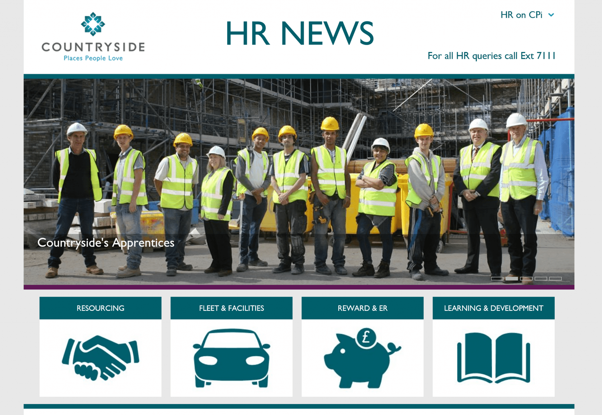 Countryside's HR intranet portal built by JFDI Consulting Ltd