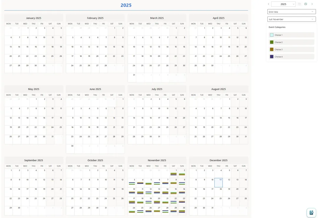 Calendar Planner web part - Selecting SharePoint List Views